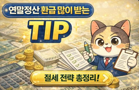 세금 환급 많이 받는 방법