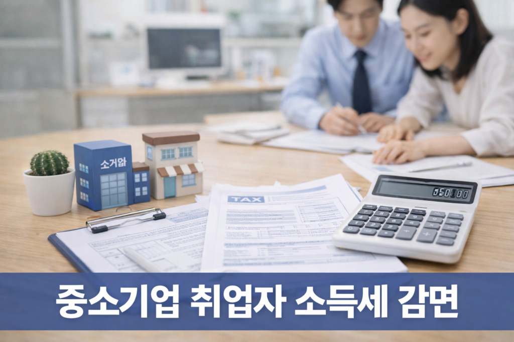 중소기업 소득세 감면 (2026년 연말정산 절세 혜택)